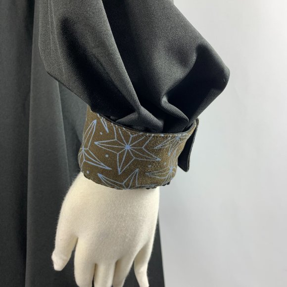 Matilda Jane Medium Black Dress NWT Spare Paint by Numbers Modest Long Sleeve St - Picture 5 of 8